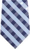 Eagles Wings NCAA N. Carolina Woven Poly Check Tie
