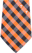Eagles Wings NCAA Tennessee Woven Poly Check Tie
