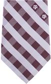 Eagles Wings NCAA Texas A&M Woven Poly Check Tie