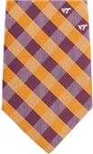 Eagles Wings NCAA Virginia Tech Woven Check Tie