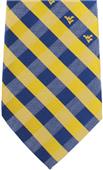 Eagles Wings NCAA W. Virginia Woven Poly Check Tie