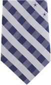 Eagles Wings NFL Cowboys Woven Poly Check Tie