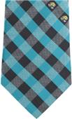 Eagles Wings NFL Jaguars Woven Poly Check Tie