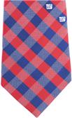 Eagles Wings NFL Giants Woven Poly Check Tie