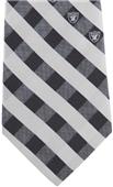 Eagles Wings NFL Raiders Woven Poly Check Tie