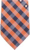 Eagles Wings MLB Astros Woven Poly Check Tie