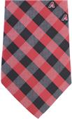 Eagles Wings MLB Diamondbacks Woven Poly Check Tie