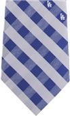 Eagles Wings MLB LA Dodgers Woven Poly Check Tie