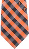 Eagles Wings MLB Giants Woven Poly Check Tie