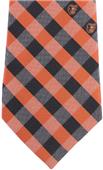 Eagles Wings MLB Orioles Woven Poly Check Tie