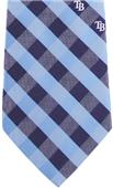 Eagles Wings MLB Rays Woven Poly Check Tie