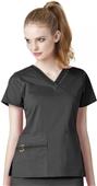 WonderWink Two Stretch V-Neck Sport Scrub Top