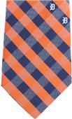 Eagles Wings MLB Detroit Woven Poly Check Tie