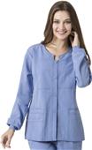 WonderWink Four-Stretch Sporty Scrub Jacket WonderWink Four-Stretch Sporty Scrub Jacket