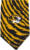 Eagles Wings NCAA Missouri Tiger Stripes Tie