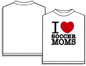 I Love Soccer Moms soccer tshirt gifts