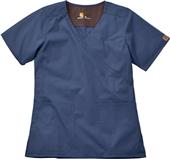 Carhartt Women's Mock Wrap Two-Pocket Scrub Top