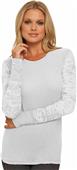 Next Level Women's Burnout Combo Long Sleeve Shirt
