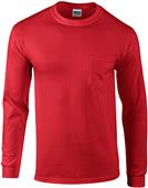 Gildan Ultra Cotton Adult L/S T-Shirts with Pocket