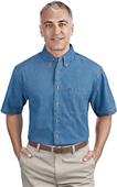 Port & Company Adult SS Value Denim Shirts