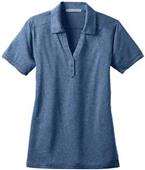 Port Authority Ladies Performance Cross Dye Polo