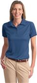Port Authority Ladies Poly-Bamboo Jacquard Polo