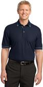 Port Authority Adult Silk Touch Tipped Polos