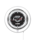 Holland NHL Los Angeles Kings Neon Logo Clock Holland NHL Los Angeles Kings Neon Logo Clock