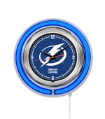 Holland NHL Tampa Bay Lightning Neon Logo Clock Holland NHL Tampa Bay Lightning Neon Logo Clock