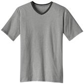 District Made Men's Mini Stripe Notch Crew Tee
