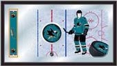 Holland NHL San Jose Sharks Hockey Rink Mirror Holland NHL San Jose Sharks Hockey Rink Mirror