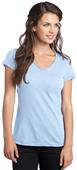 District Juniors Slub V-Neck Tee Shirts