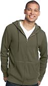 District Made Heavyweight Thermal Full-Zip Hoodie