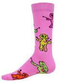 Red Lion Jinx Voodoo Doll Crew Socks