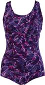 Dolfin Aquashape Conservative Lap Swimsuit Prints