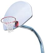 Aluminum Basketball Goal-Rim/Post/Backboard/Net Aluminum Basketball Goal-Rim/Post/Backboard/Net