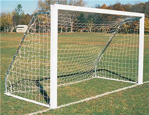 4.5x9x2x4.5 White Rd or Sq Soccer Goals (EACH)