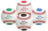 Diamond 4 Color Dot Visual Training Baseballs Diamond 4 Color Dot Visual Training Baseballs