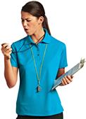 Paragon Women's Solid Mesh Polo Shirts Paragon Women's Solid Mesh Polo Shirts
