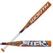 Worth Sick 454 2-Piece Fastpitch -12 Softball Bats