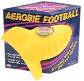 Aerobie Football Curve Fins Spins Over 1,000 RPM Aerobie Football Curve Fins Spins Over 1,000 RPM
