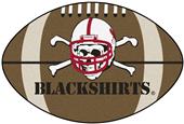 Fan Mats U. of Nebraska Black Shirts Football Mat Fan Mats U. of Nebraska Black Shirts Football Mat