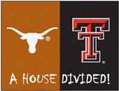 Fan Mats Texas/Texas Tech House Divided Mat Fan Mats Texas/Texas Tech House Divided Mat