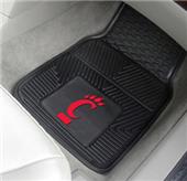 Fan Mats Univ of Cincinnati Vinyl Car Mats (set) Fan Mats Univ of Cincinnati Vinyl Car Mats (set)