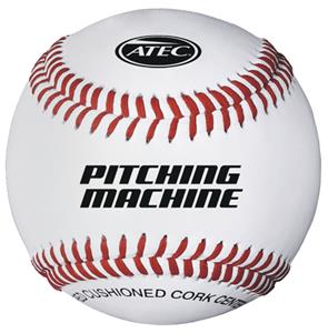 Leather Baseball Pitching Machine Ball  (Dozen)