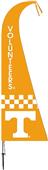 COLLEGIATE Tennessee Volunteers Feather Flag COLLEGIATE Tennessee Volunteers Feather Flag
