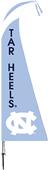 COLLEGIATE North Carolina Tar Heels Feather Flag COLLEGIATE North Carolina Tar Heels Feather Flag