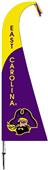 COLLEGIATE East Carolina Pirates Feather Flag COLLEGIATE East Carolina Pirates Feather Flag