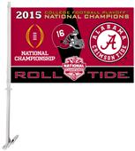 Collegiate Alabama CFP Champ 11"x18" Car Flag Collegiate Alabama CFP Champ 11"x18" Car Flag