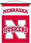 COLLEGIATE Nebraska Indoor Banner Scroll